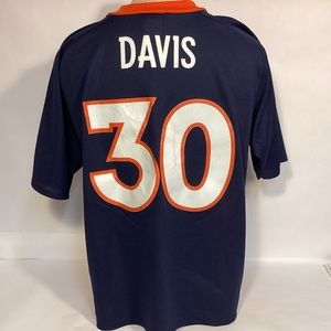 Vintage Denver Broncos Terrell Davis Jersey size XL Logo Athletic made USA